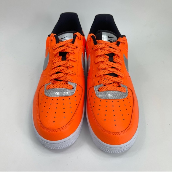 Nike Air Force 1 '07 LV8 3M Low Total Orange Mens - Picture 5 of 12